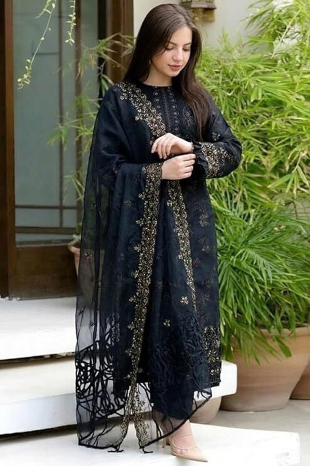 Image of Sivra Fashion Women Kurta Pant Dupatta Set