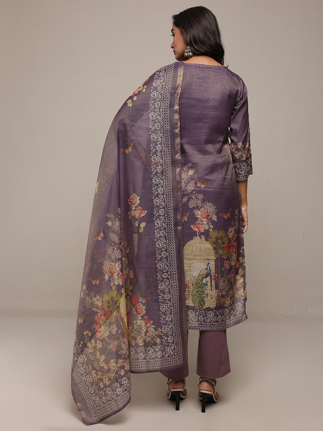 Image of LIBAS Women Kurta Pant Dupatta Set
