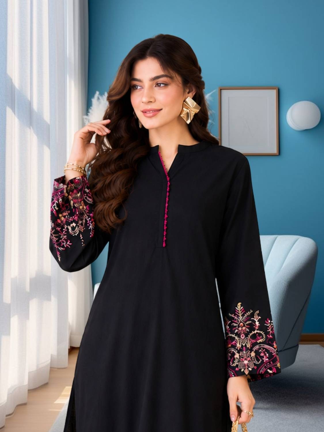 aurbhi Women Kurti Pant Set
