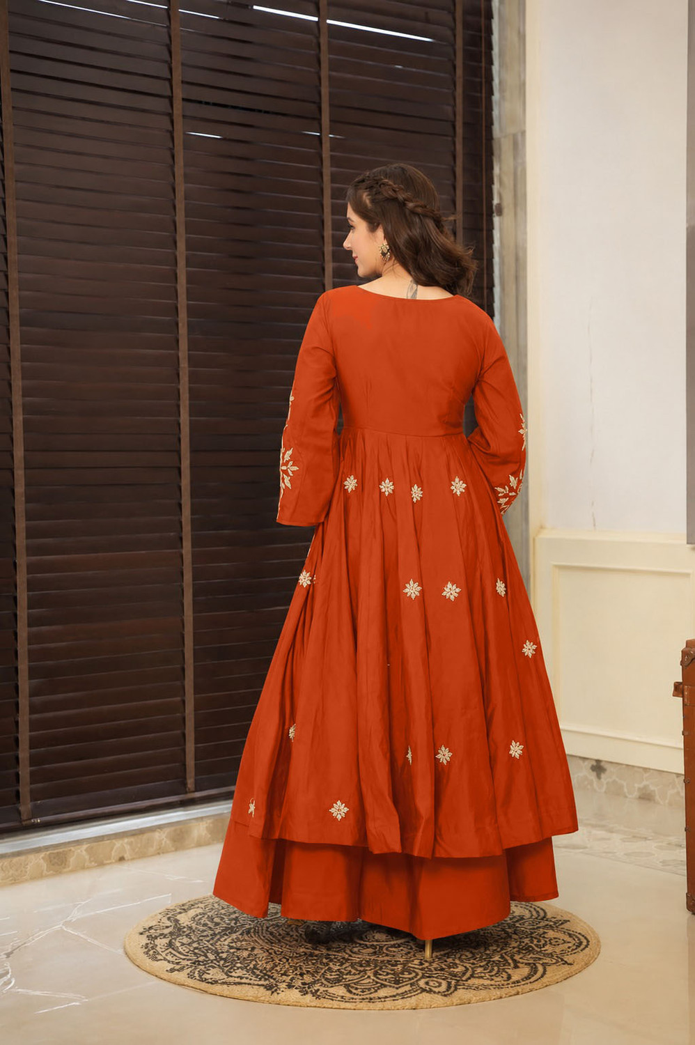 Image of salasarbalaji Women Kurta Palazzo Dupatta Set