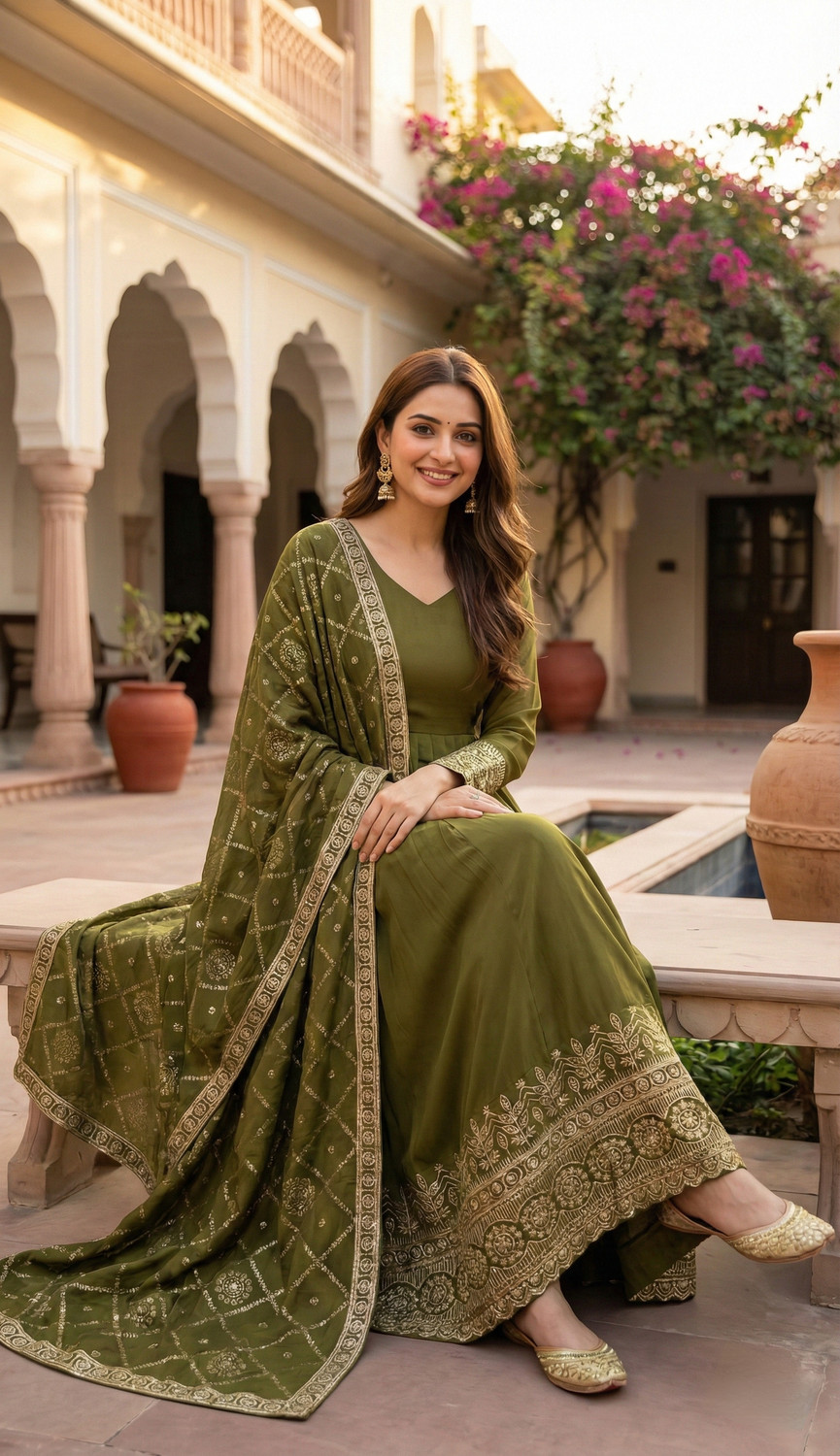 Image of New Ethnic 4 You Women Kurta Dupatta Set