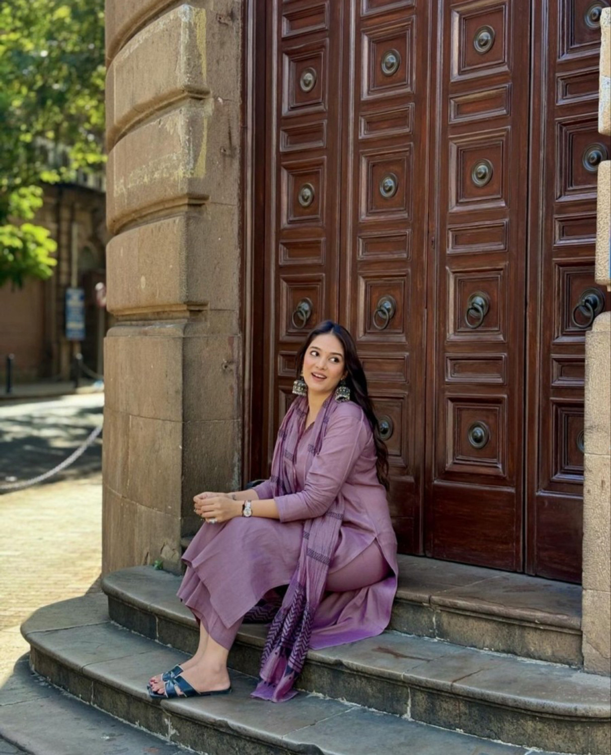Image of Shree Ramkrishna Fab Women Kurti Pant Dupatta Set
