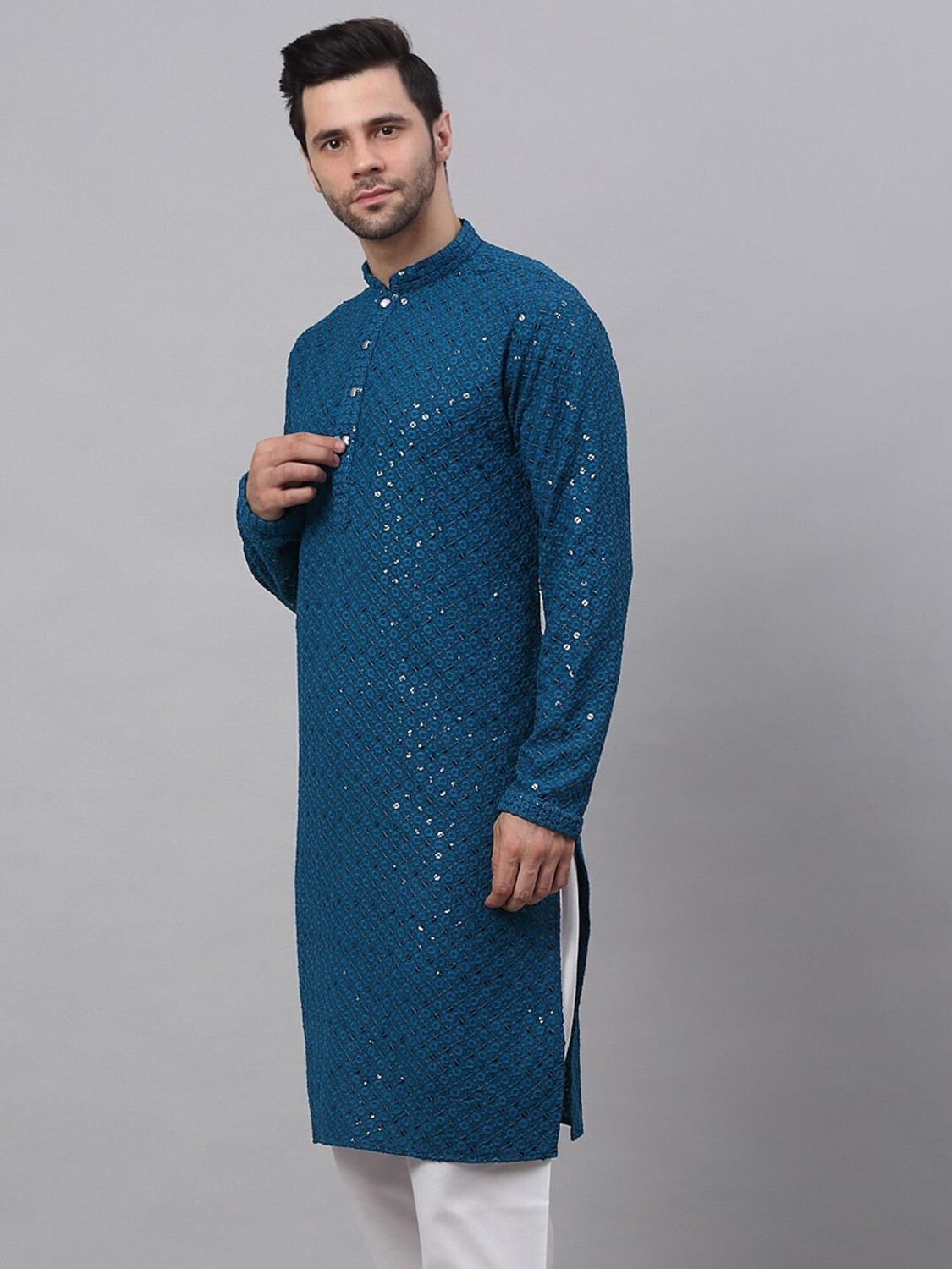 Image of Almora Men Kurta Pyjama Set