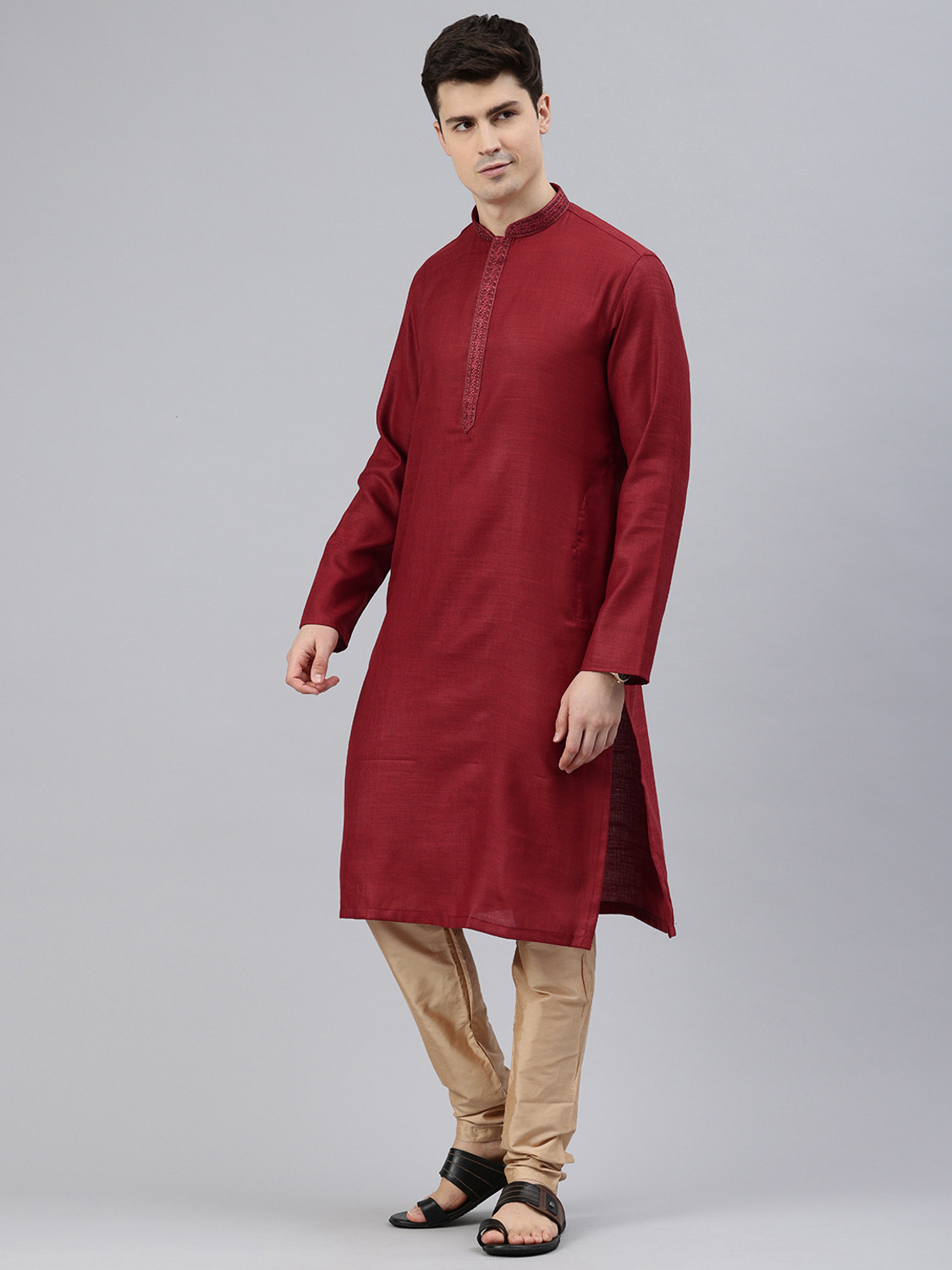 Image of Manthan Men Kurta Pyjama Set