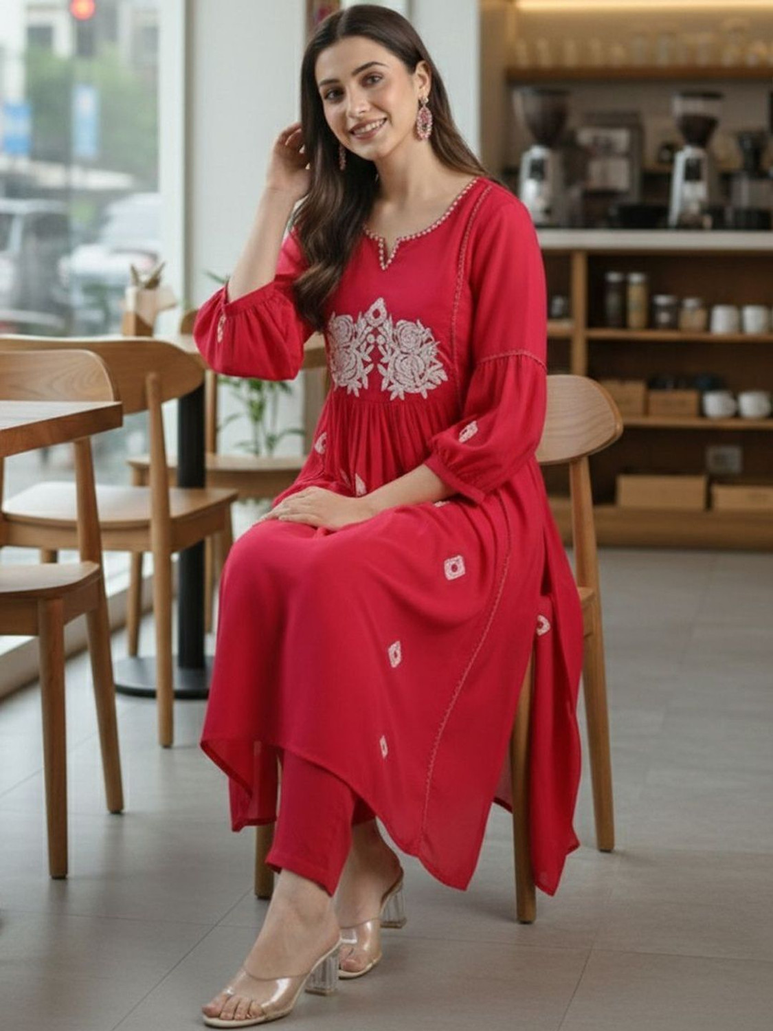 Image of KALINI Women Kurta Pant Set