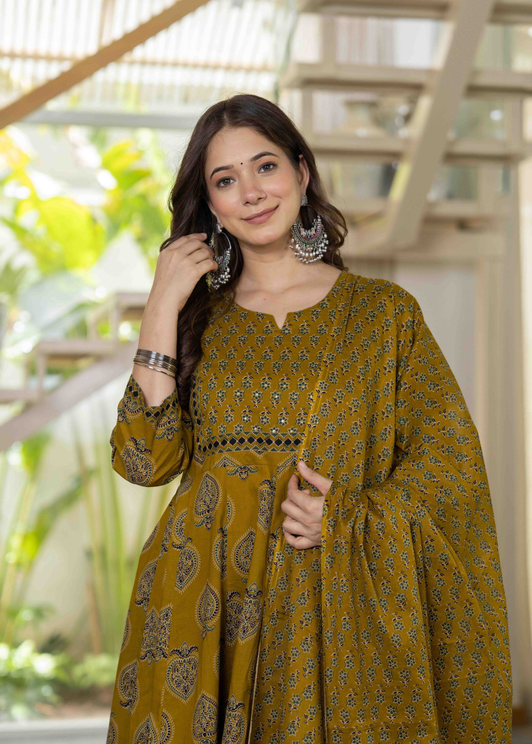 Image of Jaimini Women Kurta Pant Dupatta Set