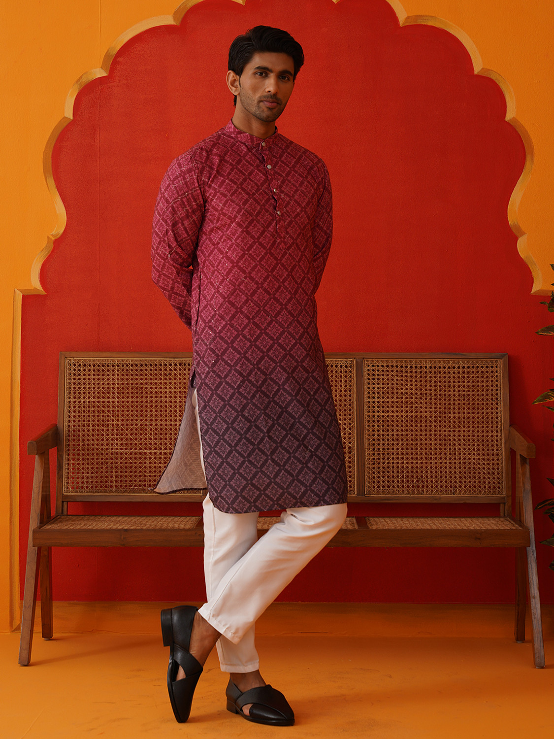 Image of Jompers Men Kurta Pyjama Set