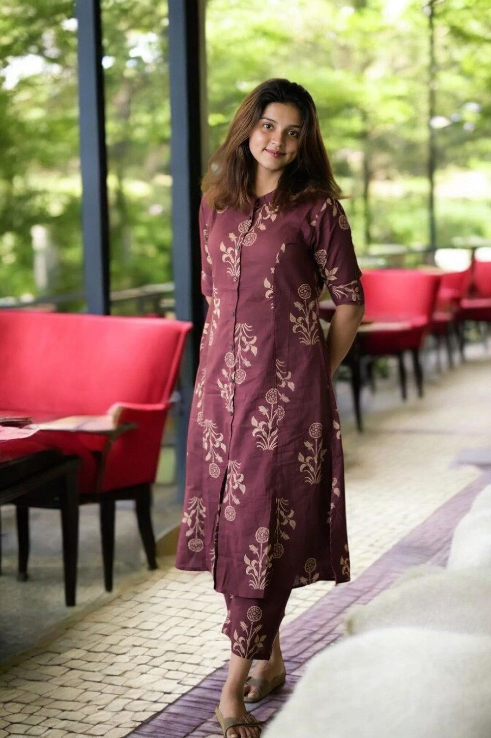 Image of Galbaliya Women Kurta Pant Set