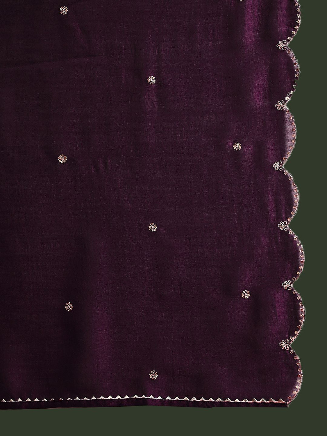 Image of Sangria Women Kurta Pant Dupatta Set