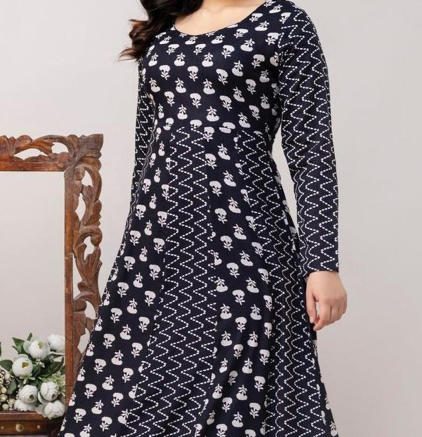 Image of NISAFASHION Women Kurta Dupatta Set