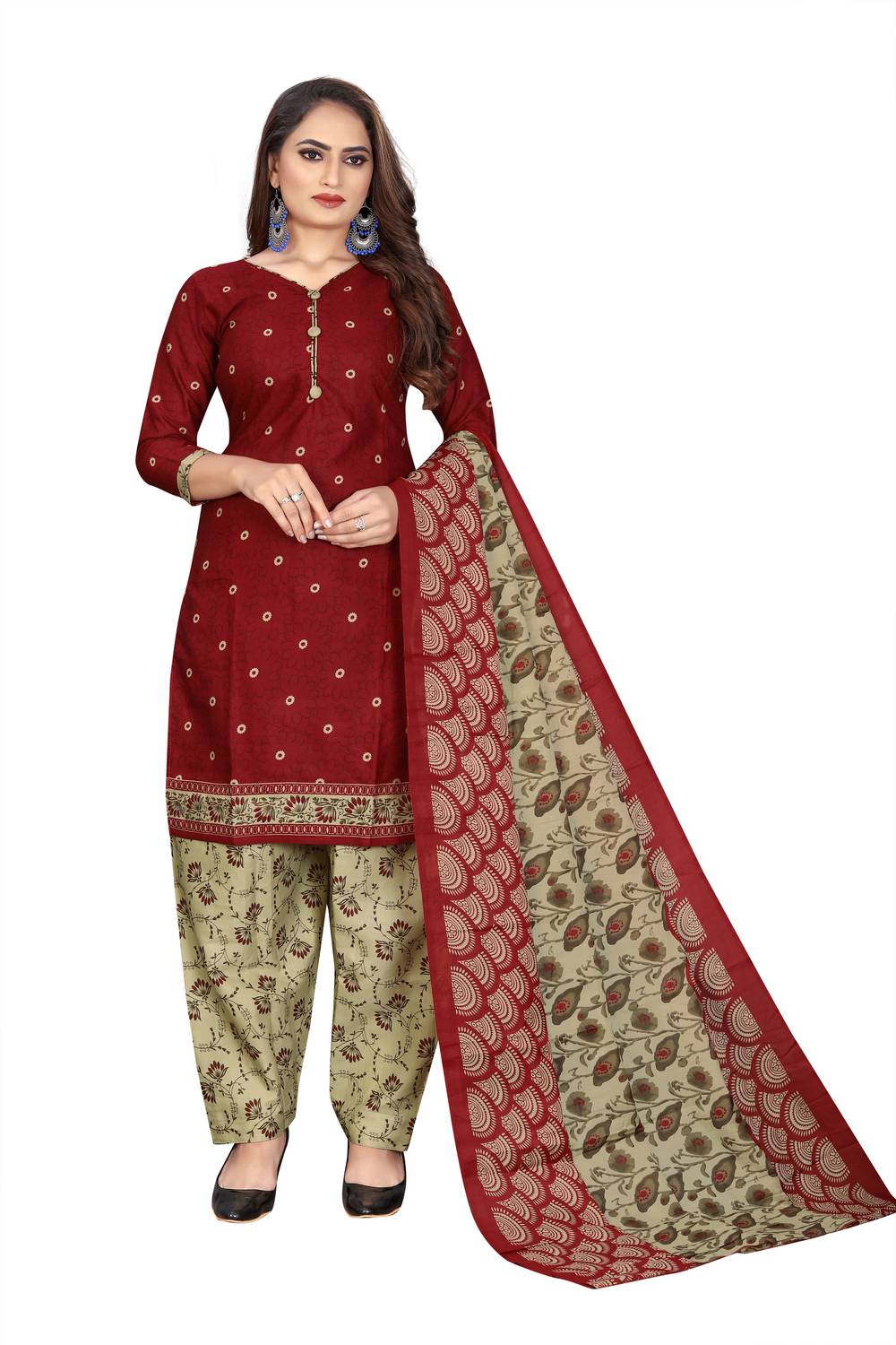 Merira Women Kurta Patiala Dupatta Set