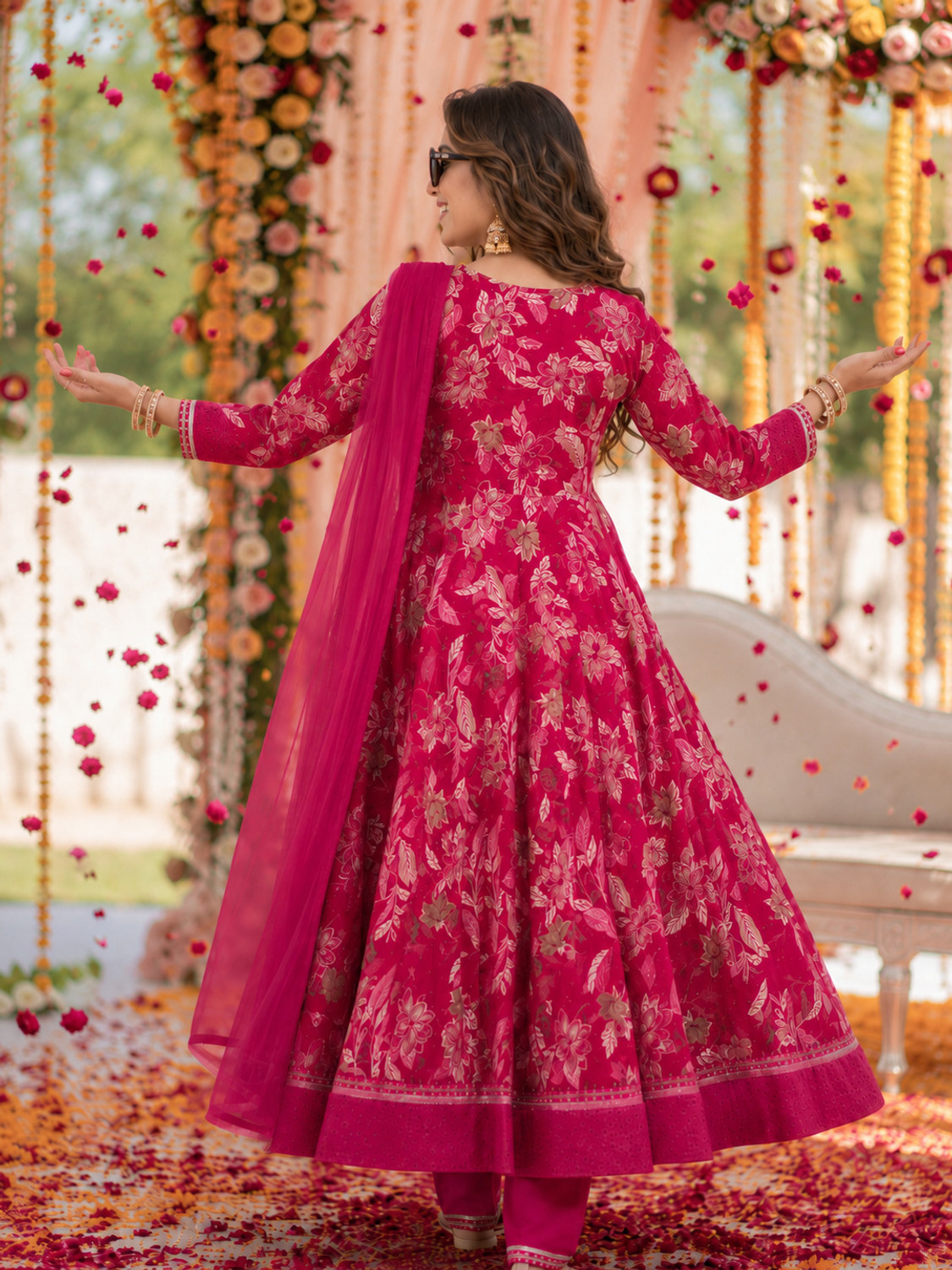 Image of berrylicious Women Kurta Pant Dupatta Set