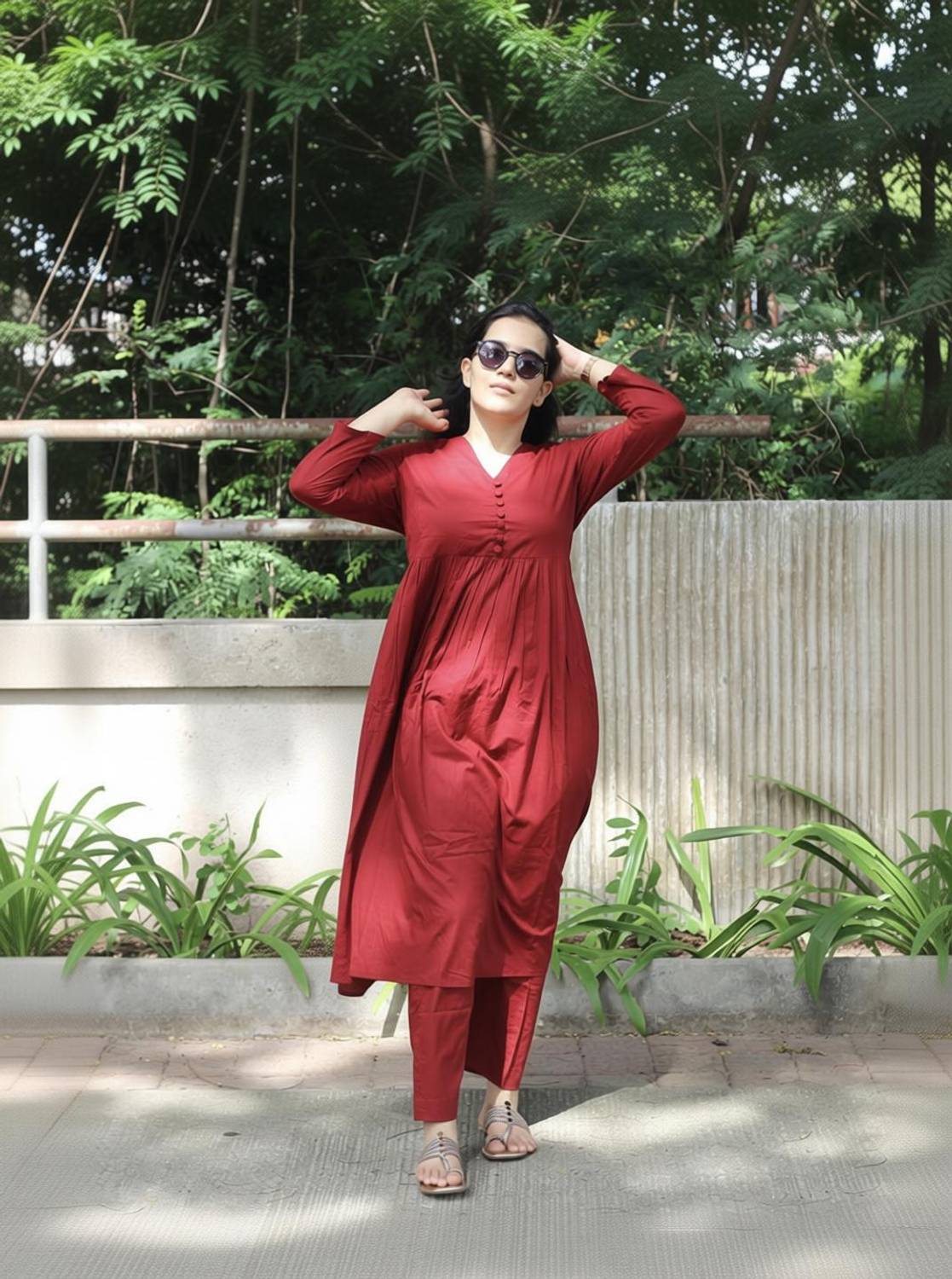 Ajantatextile Women Kurta Pant Set