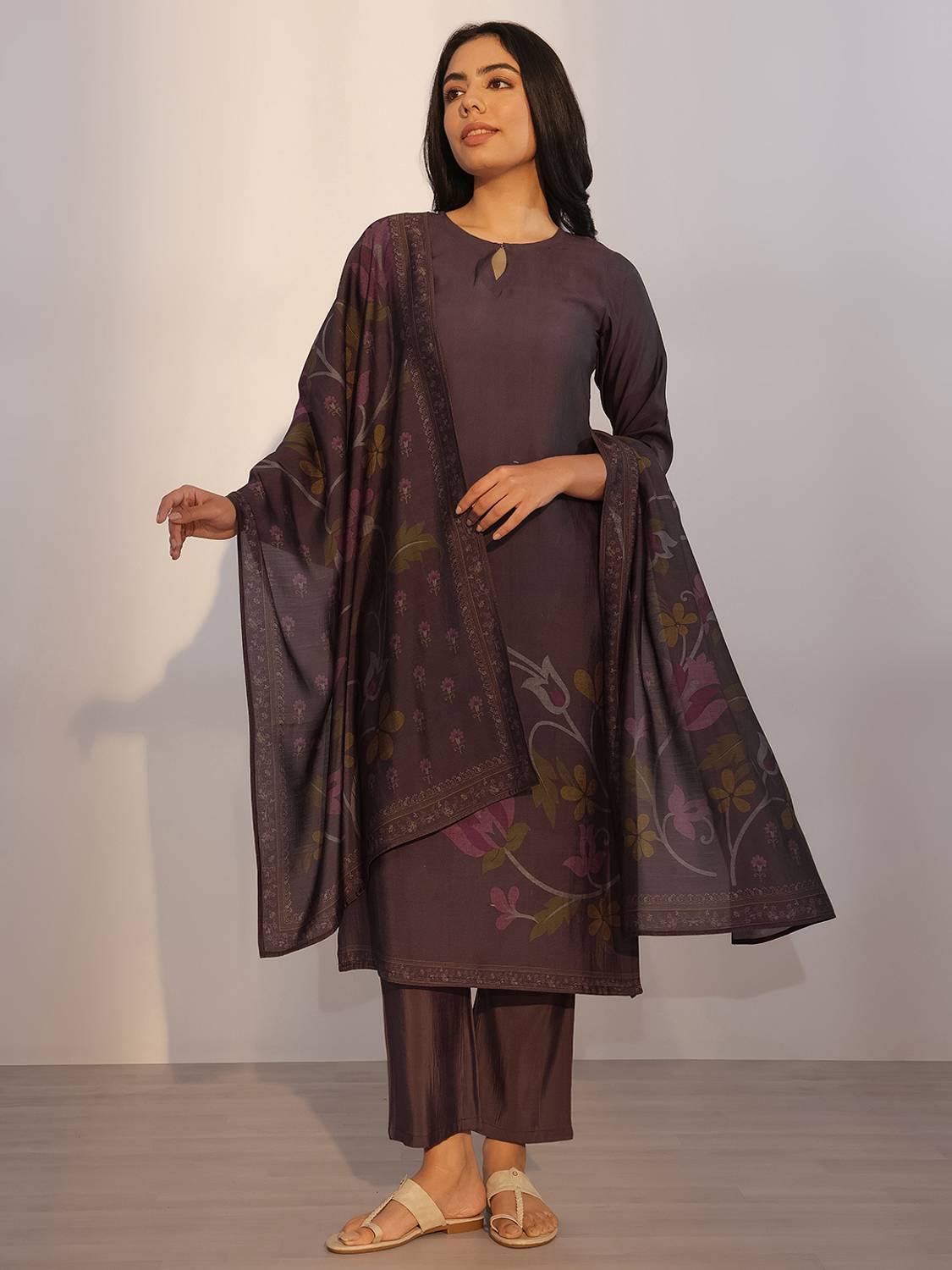 LIBAS Women Kurta Pant Dupatta Set