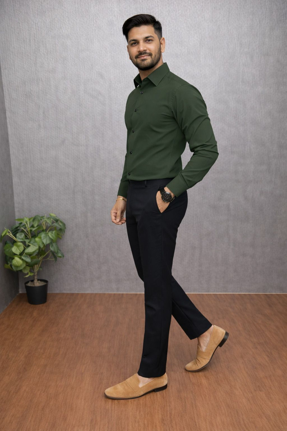 Image of jumi enterprise Men Shirt Pant Set