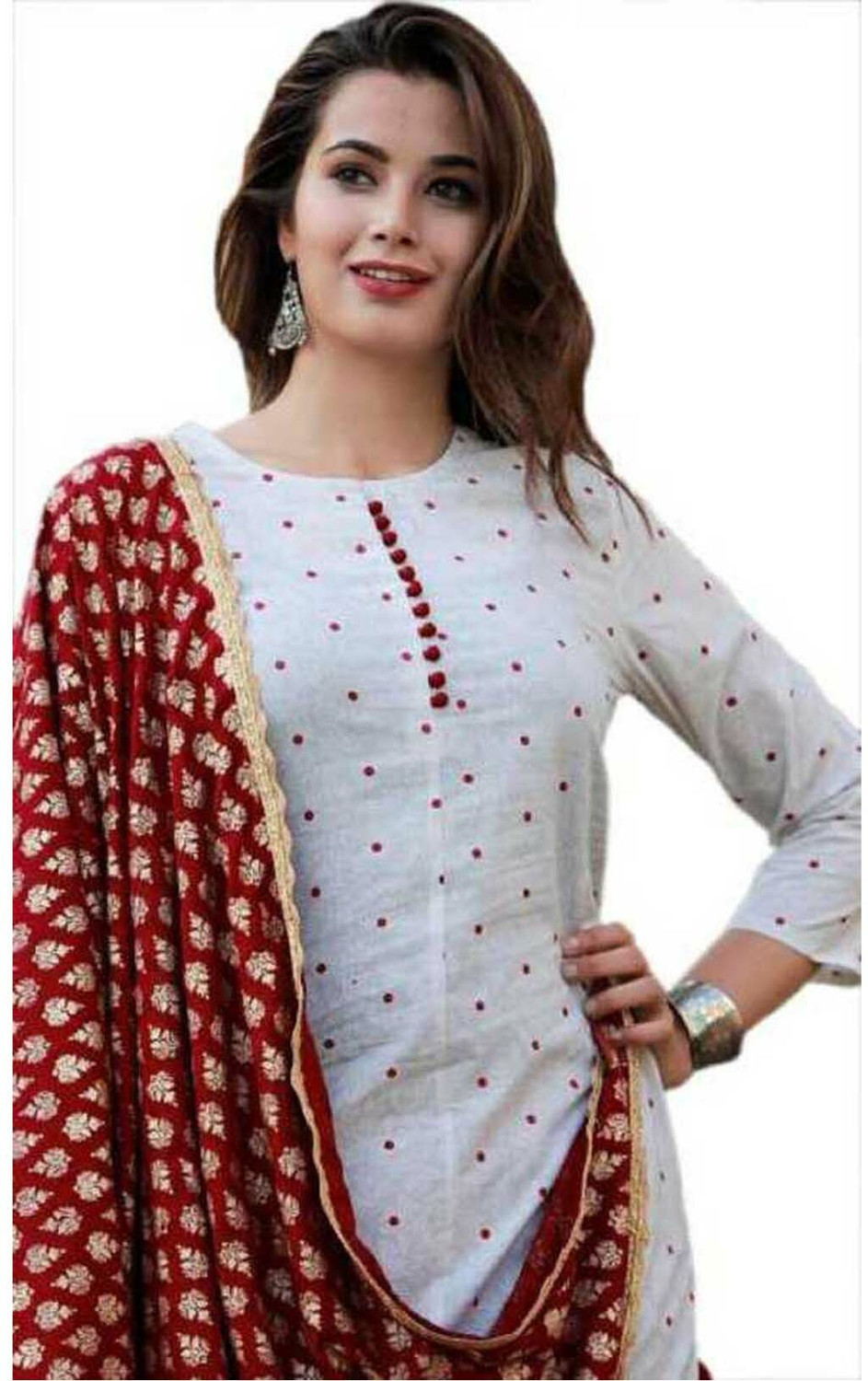 Image of CZUB Women Kurta Palazzo Set