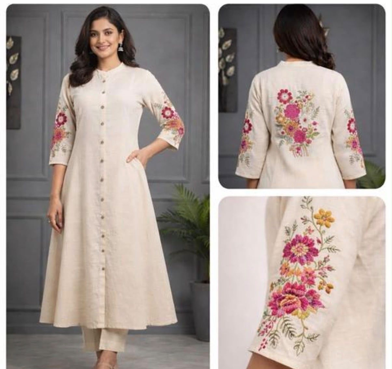 Image of DRIZZLE Women Kurti Pant Set