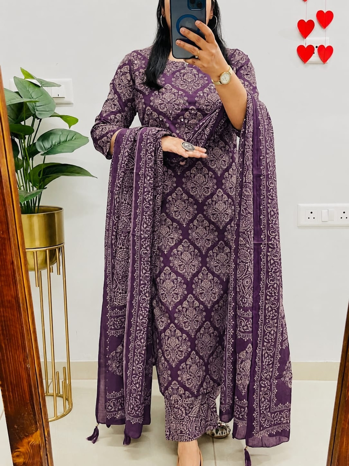 Image of zivorah Women Kurta Pant Dupatta Set