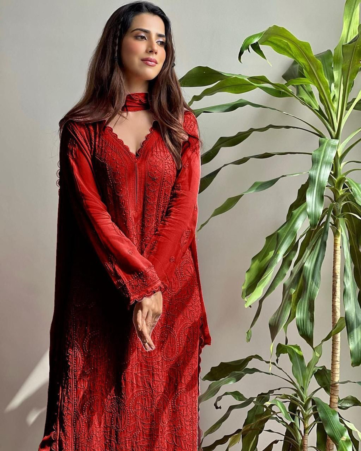 Image of MARUTICLOTHING Women Kurta Palazzo Dupatta Set