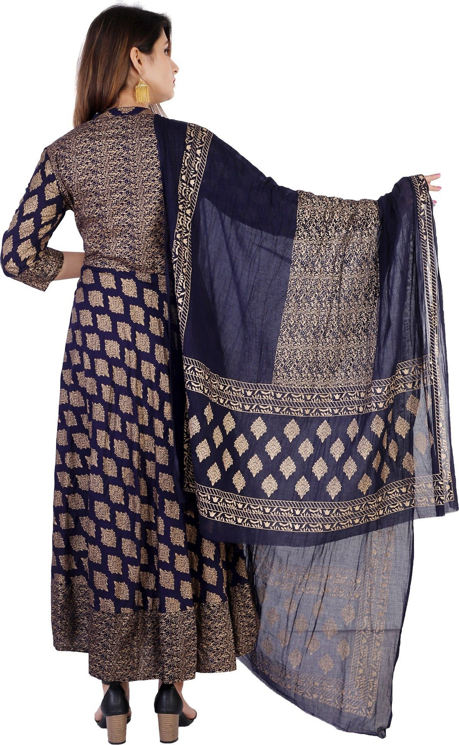 Image of Baba Kurti Women Kurta Dupatta Set