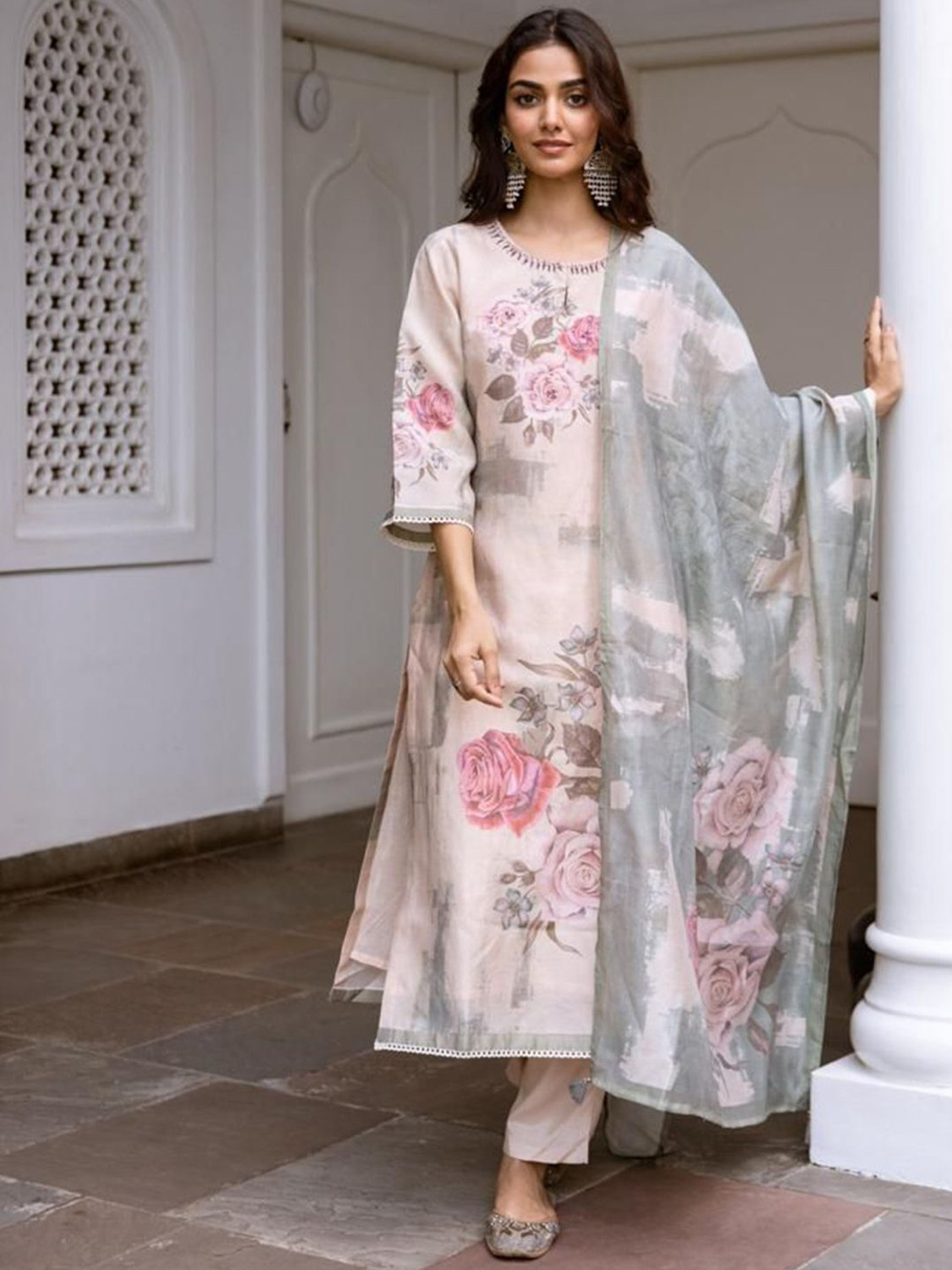 Image of ANOUK Women Kurta Palazzo Set