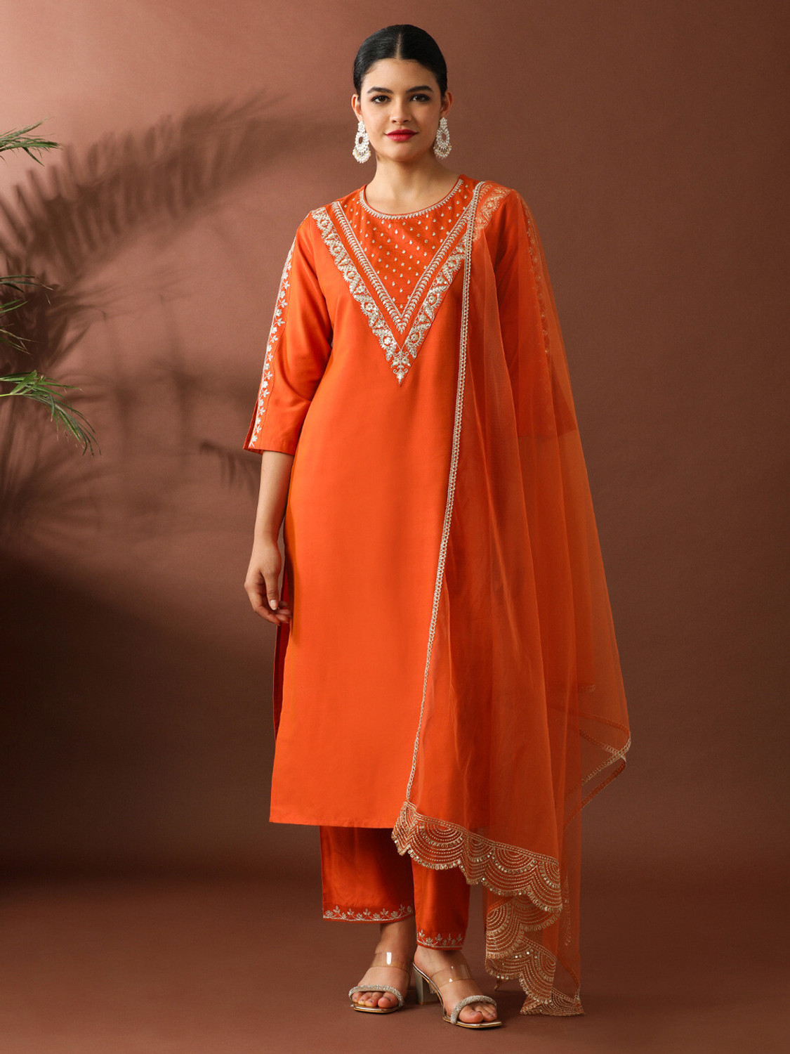Image of Divastri Women Kurta Pant Dupatta Set