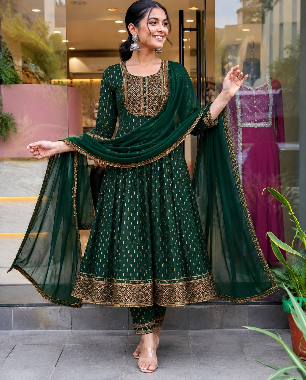 SanaFashionnn Embroidered Kurta Set - Image 1