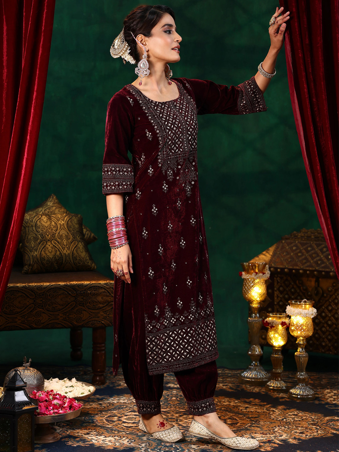 Image of LIBAS Women Kurta Salwar Dupatta Set