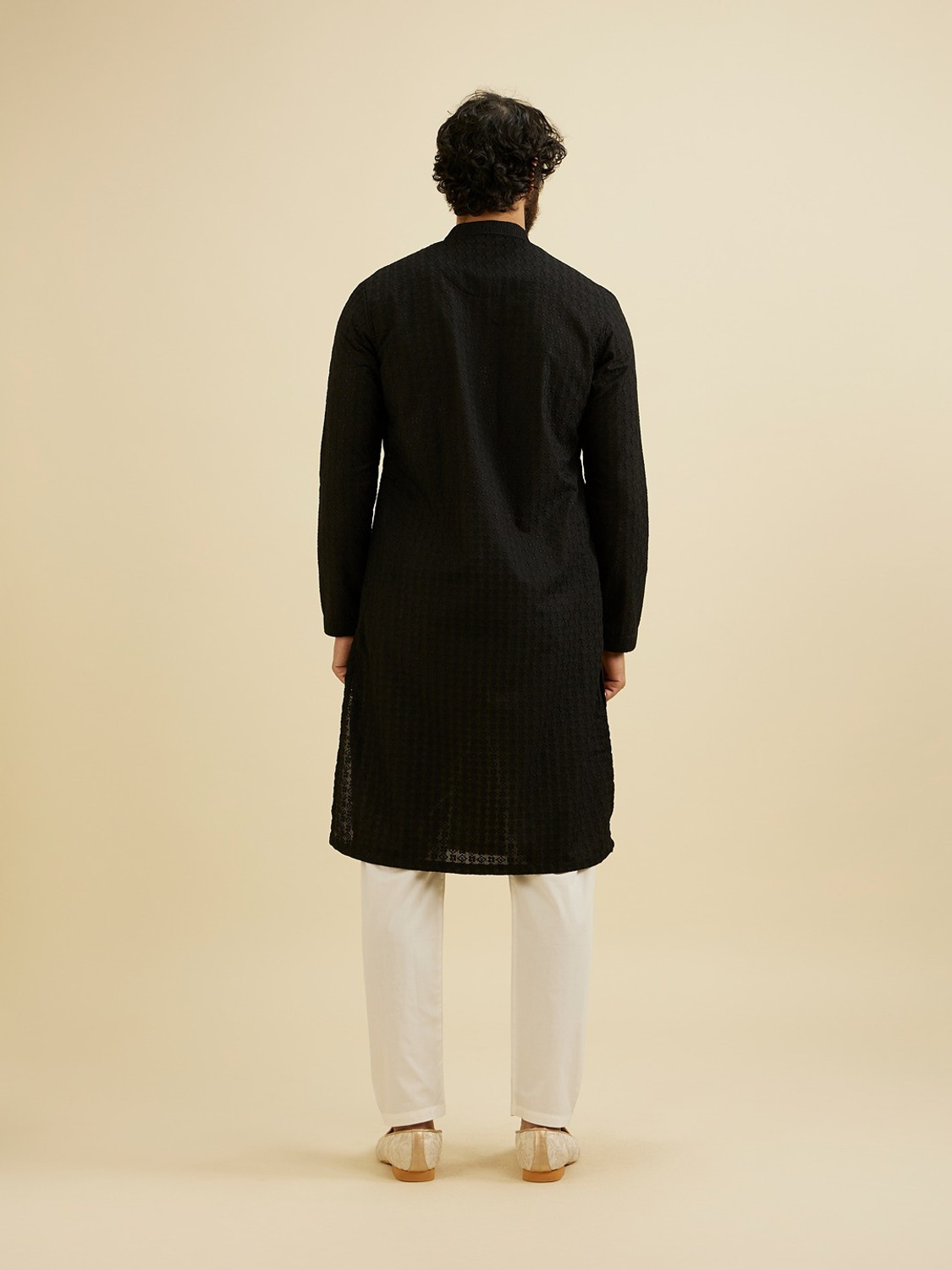 Image of MANYAVAR Men Kurta Pyjama Set