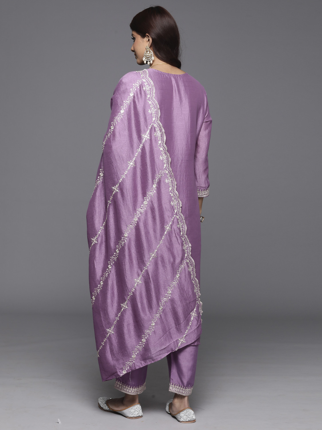Image of Indo Era Women Kurta Pant Dupatta Set