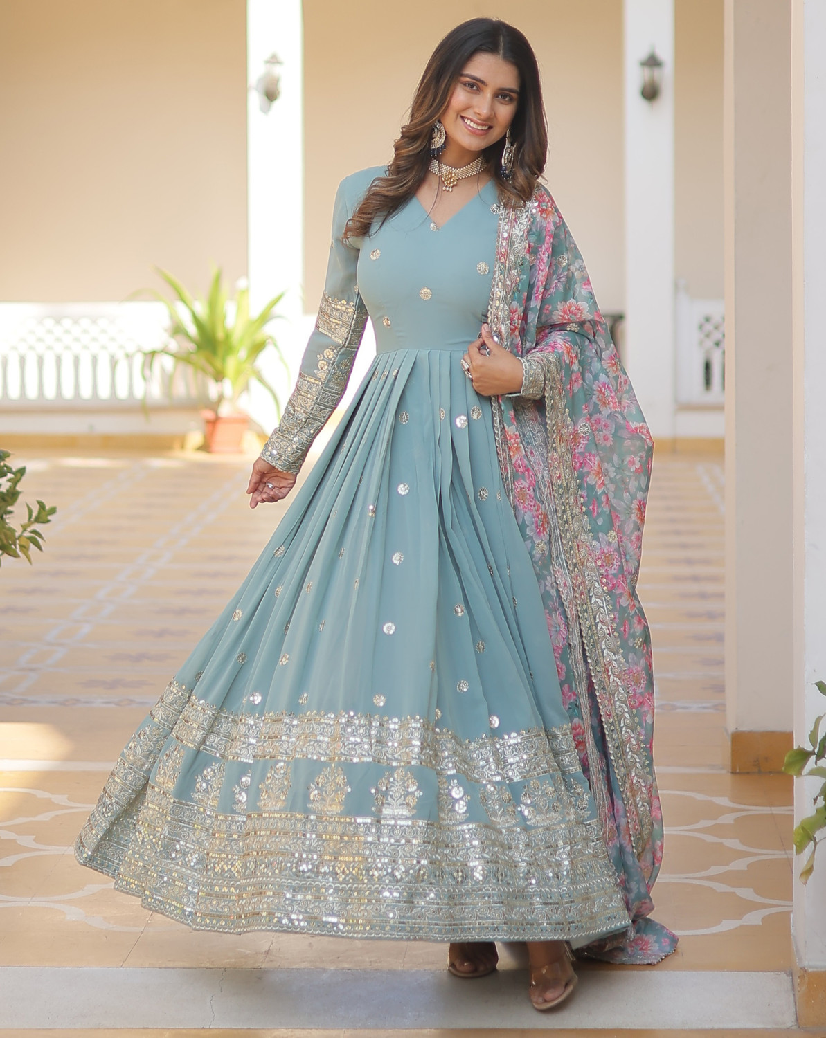Image of Wedani Women Kurta Dupatta Set