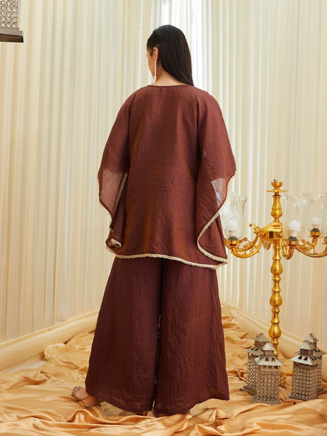 Image of MOKOSH Women Kaftan Palazzo Set
