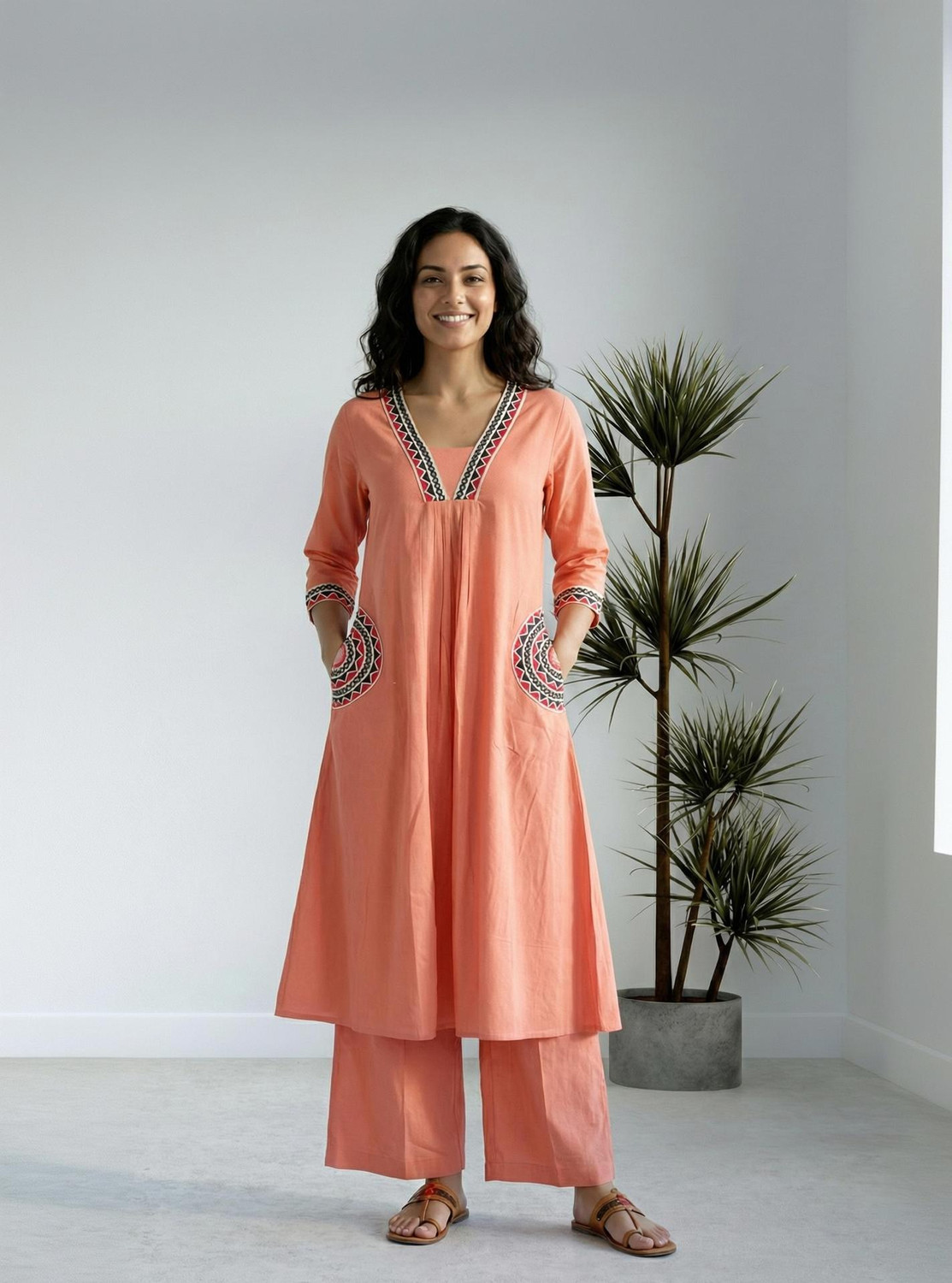 Image of New Ethnic 4 You Women Kurta Pant Set