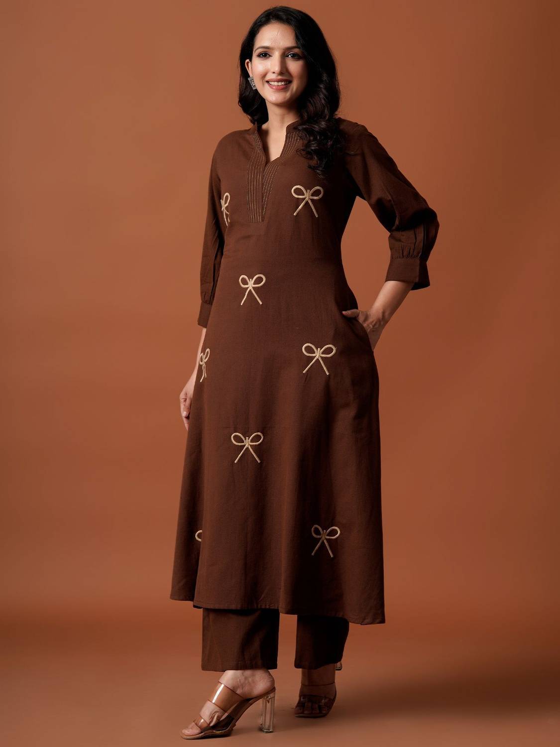 Indo Era Women Kurta Palazzo Set