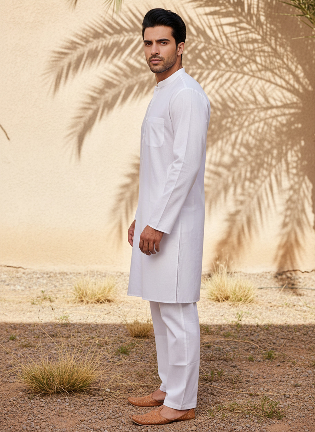 Image of Excent Men Kurta Pyjama Set