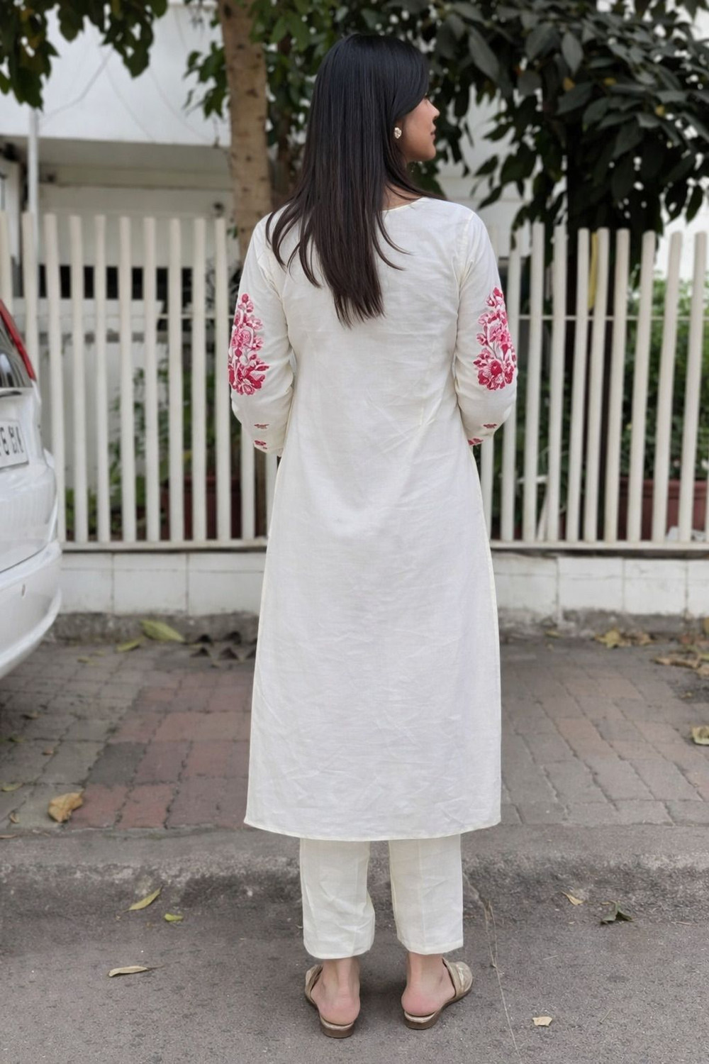 Image of PILUDI Women Kurta Pant Dupatta Set