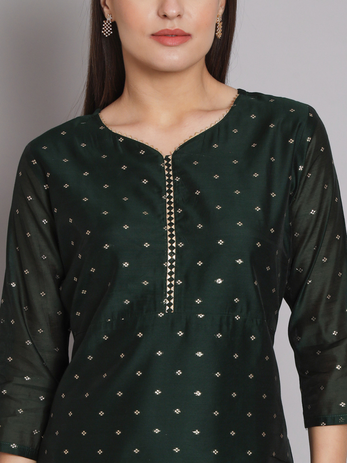 Image of VredeVogel Women Kurta Pant Dupatta Set