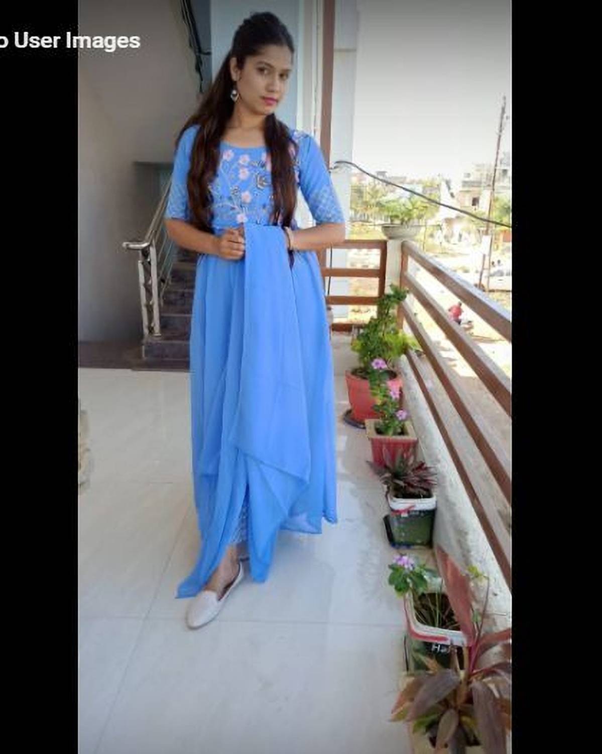 Aksharam Women Kurti Palazzo Dupatta Set