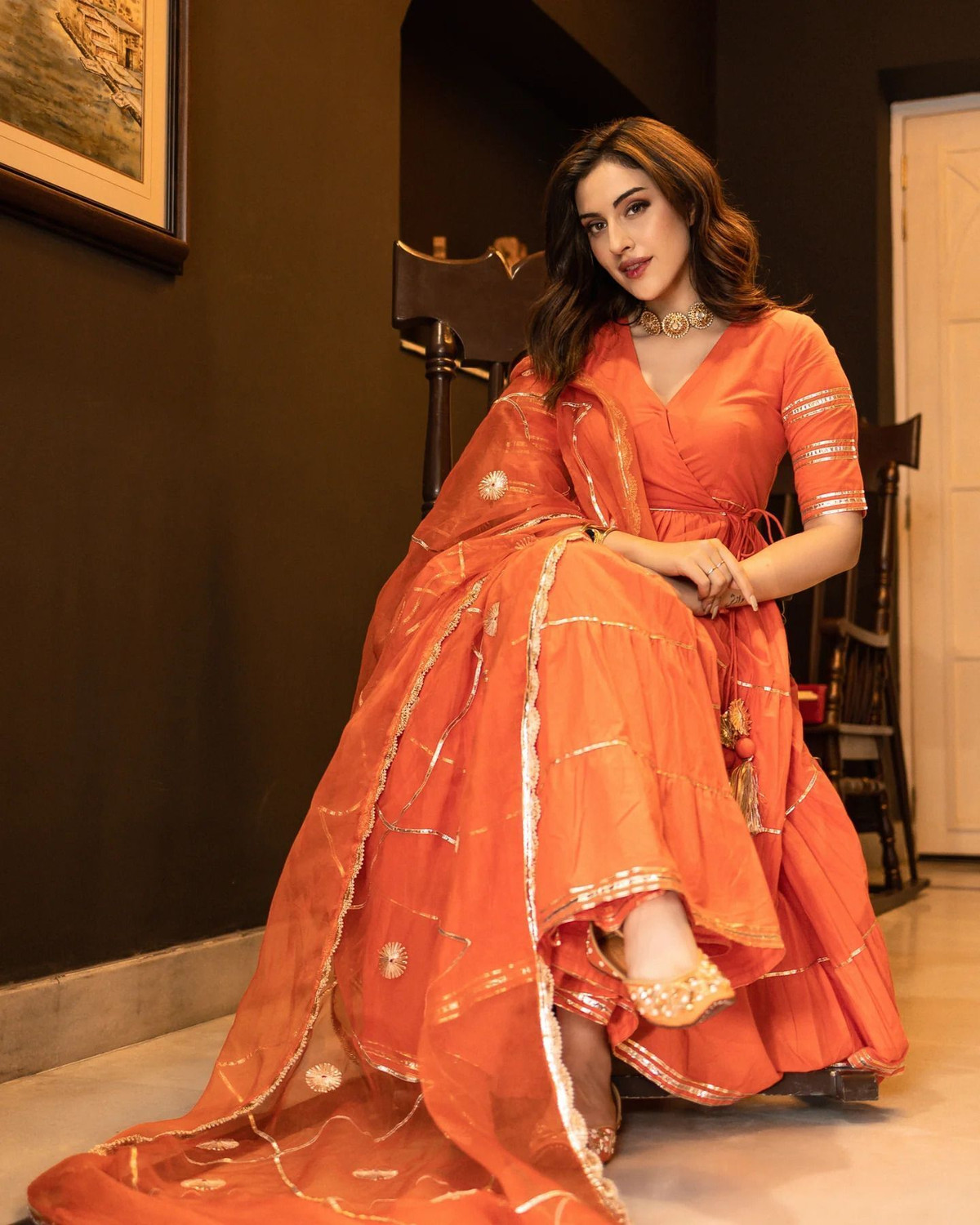 Image of The Style Story Women Kurta Pyjama Dupatta Set