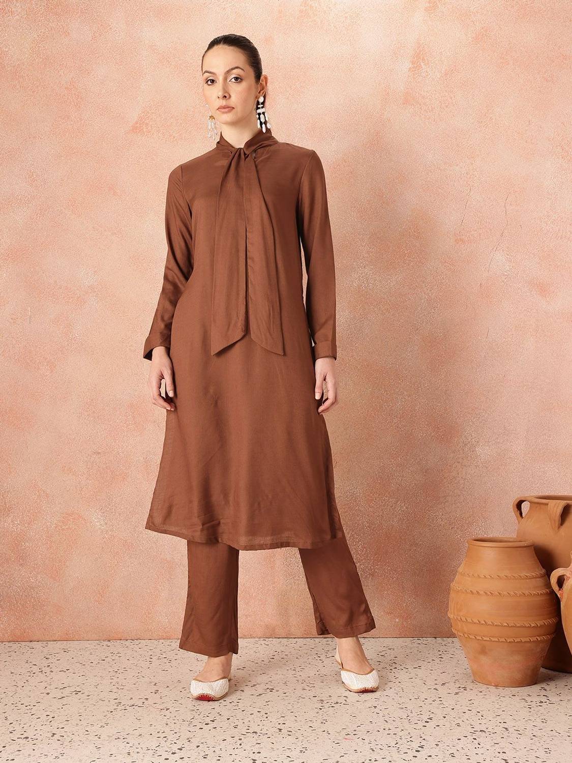 all about you Women Kurta Pant Set