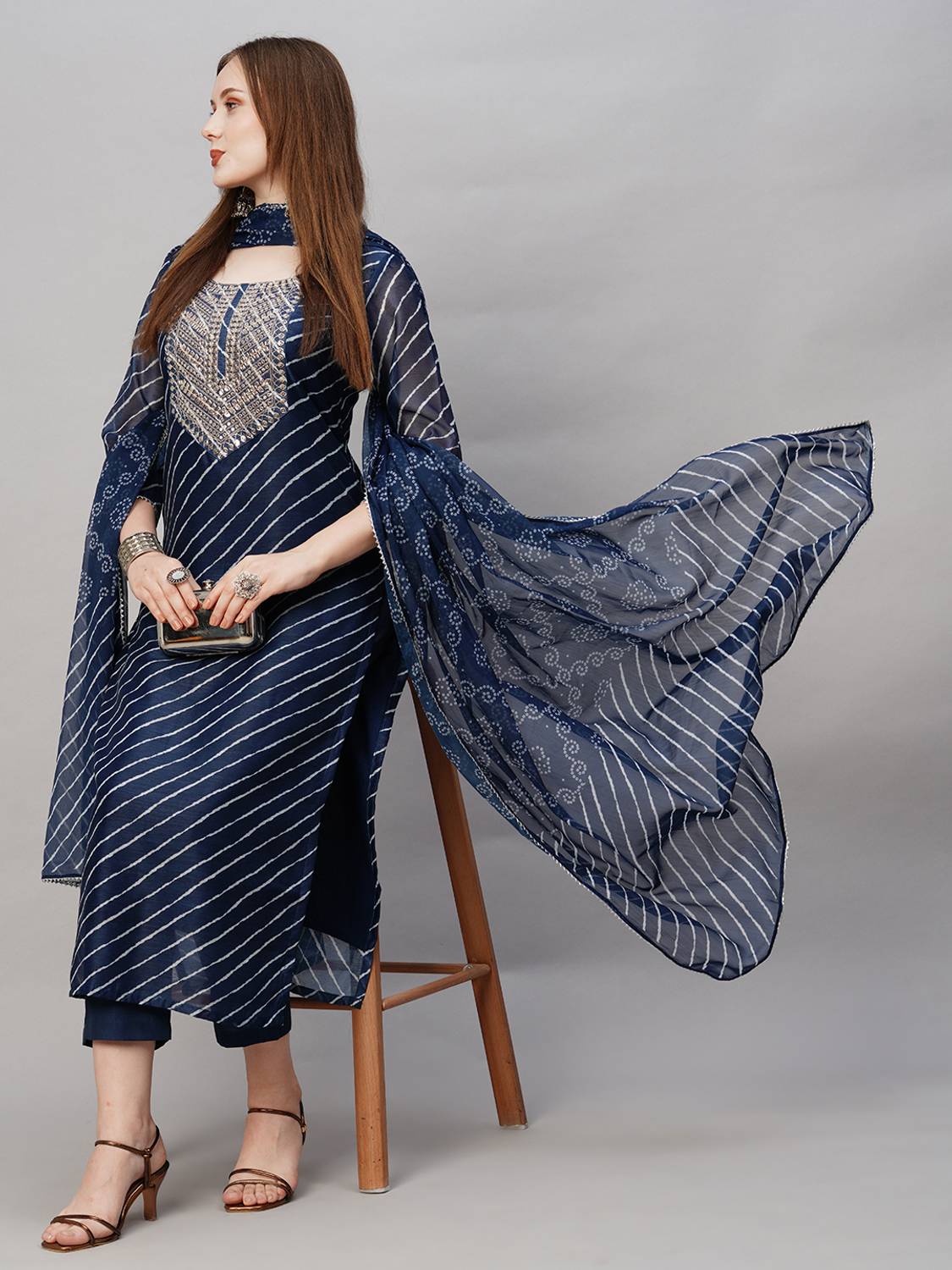 TANU FASHIONS Women Kurta Pant Dupatta Set