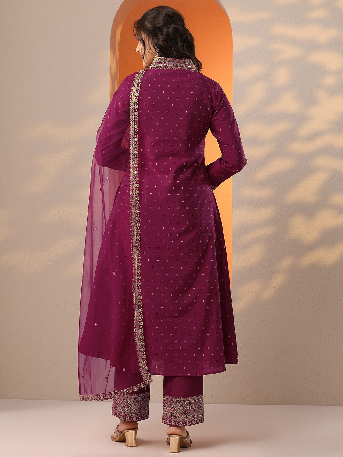 Image of LIBAS Women Kurta Pant Dupatta Set