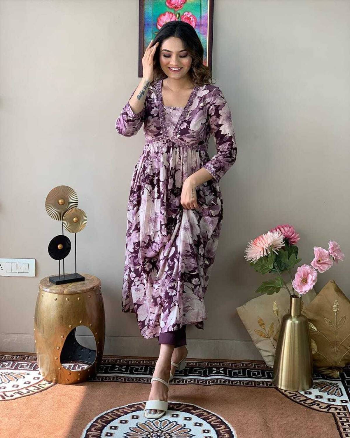 Kavya Fashion Hub Women Kurta Pant Set