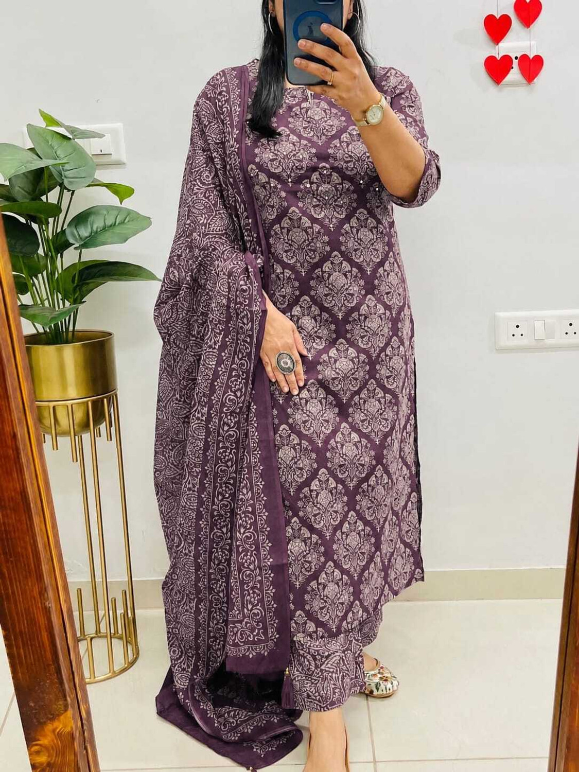 Image of zivorah Women Kurta Pant Dupatta Set