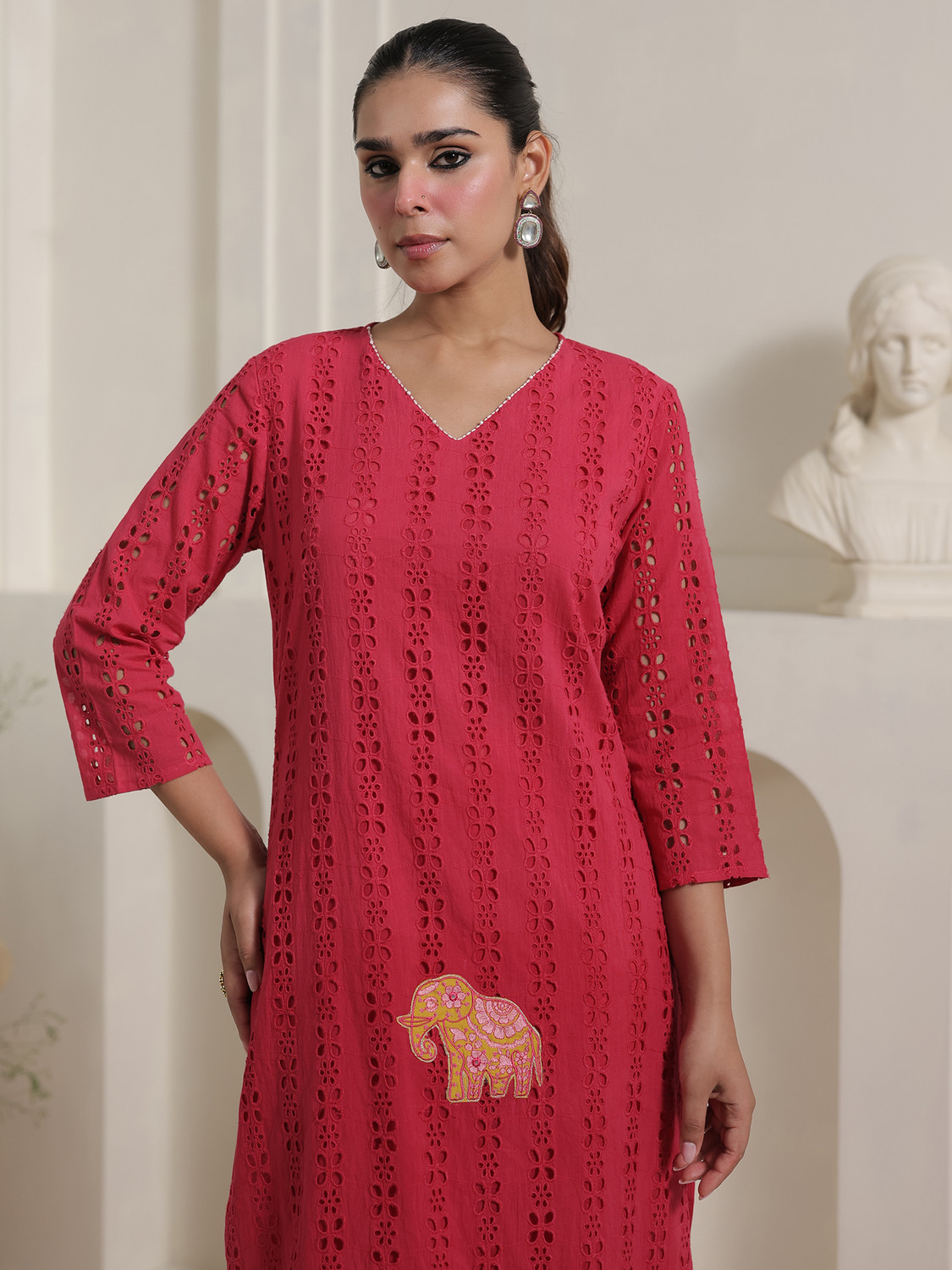 Image of Indo Era Women Kurta Pant Set