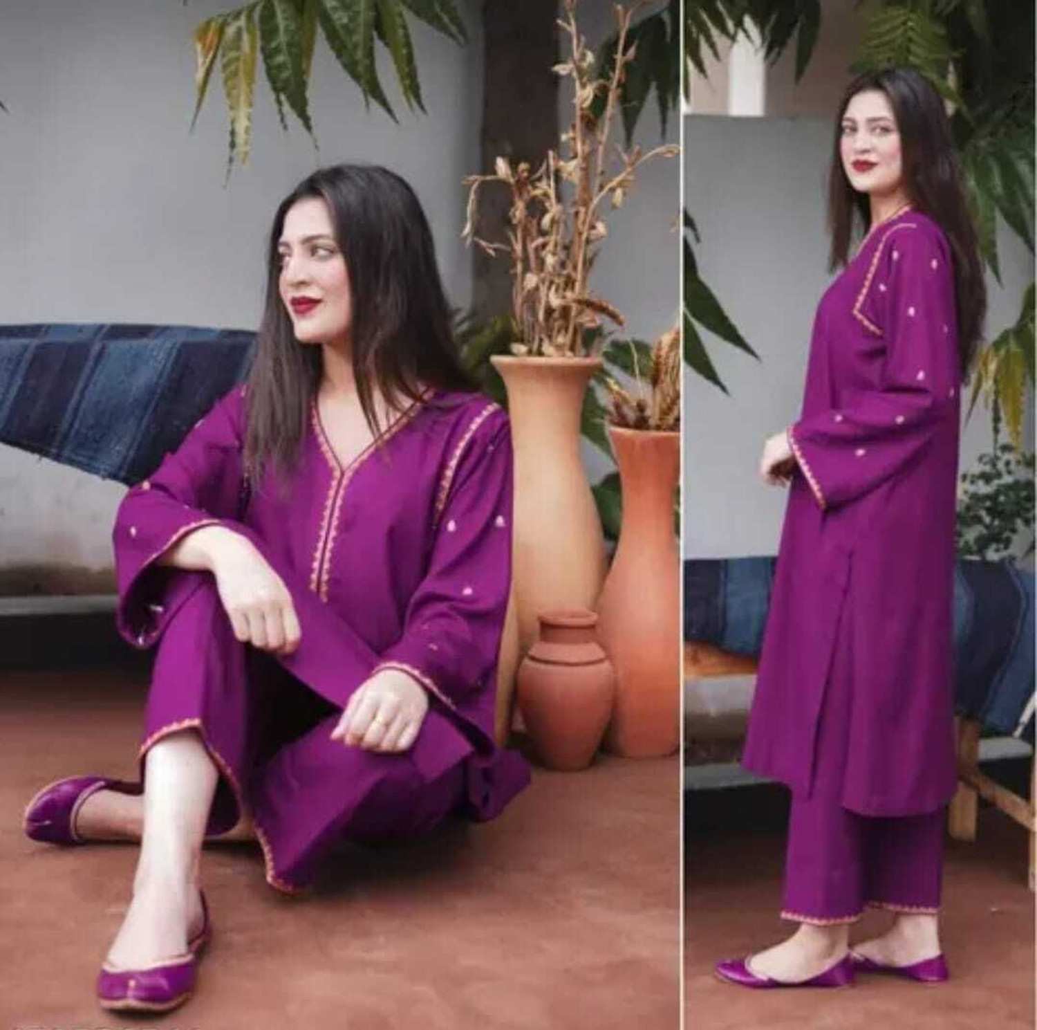 Image of KANSANA Women Kurta Pant Set