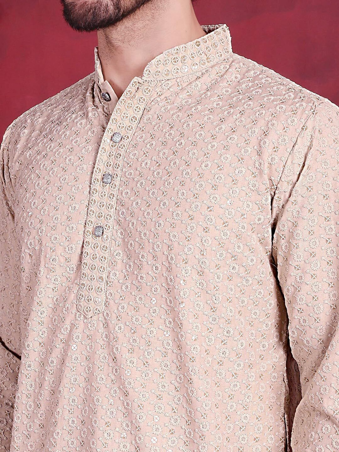 Image of Almora Men Kurta Pyjama Set