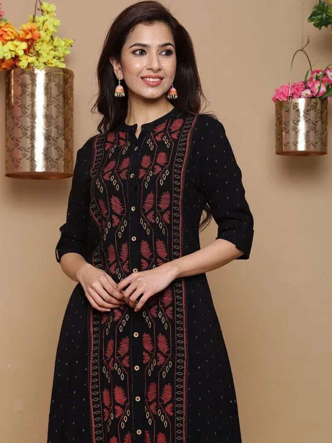 Image of STARKART Women Kurta Palazzo Set