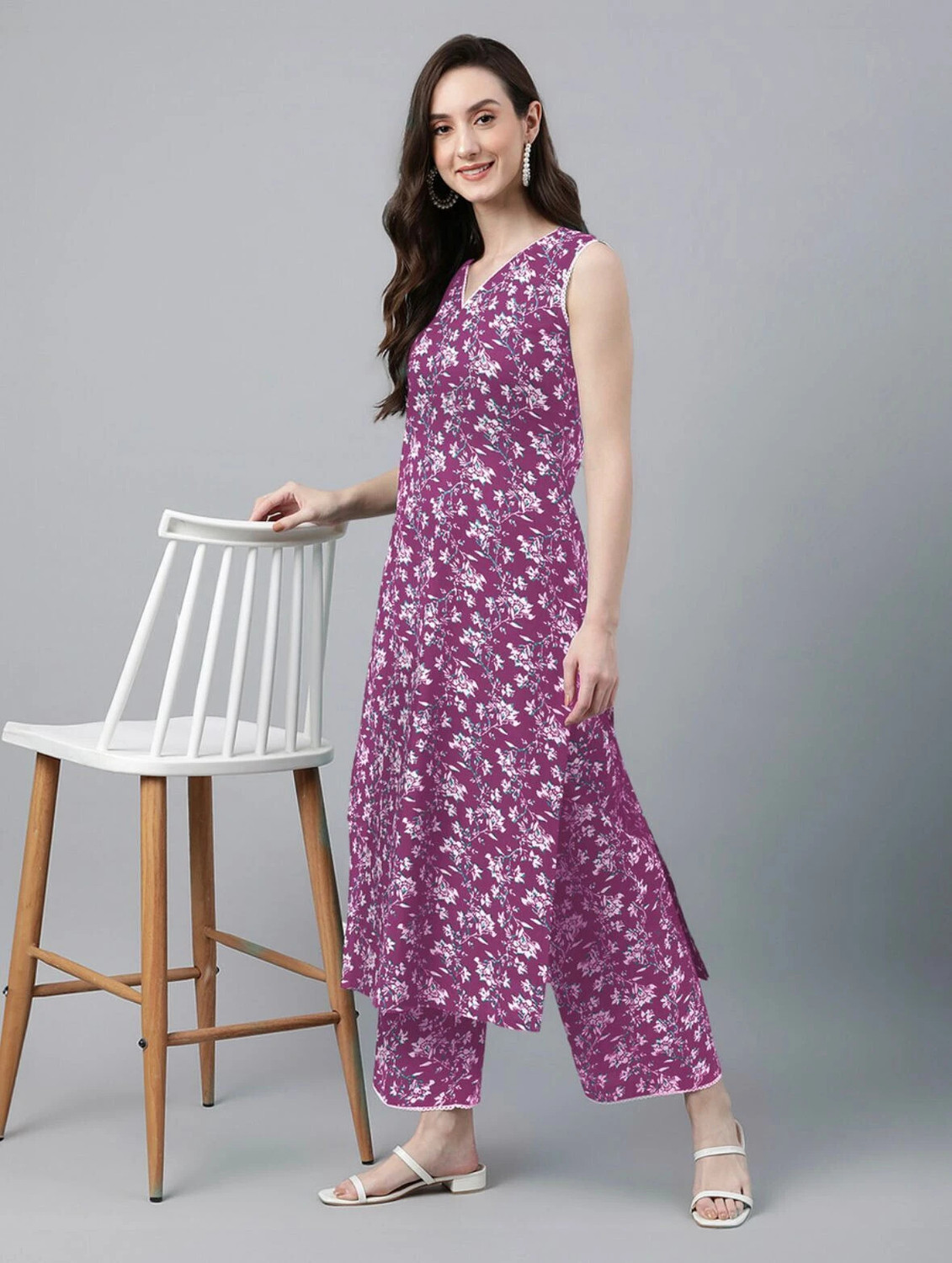 Image of Khejal Women Kurta Pant Set