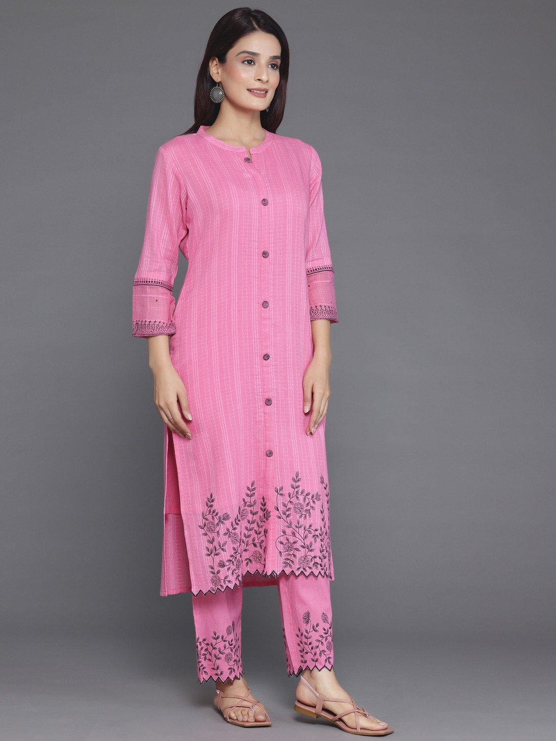 Image of LIBAS Women Kurta Pant Dupatta Set